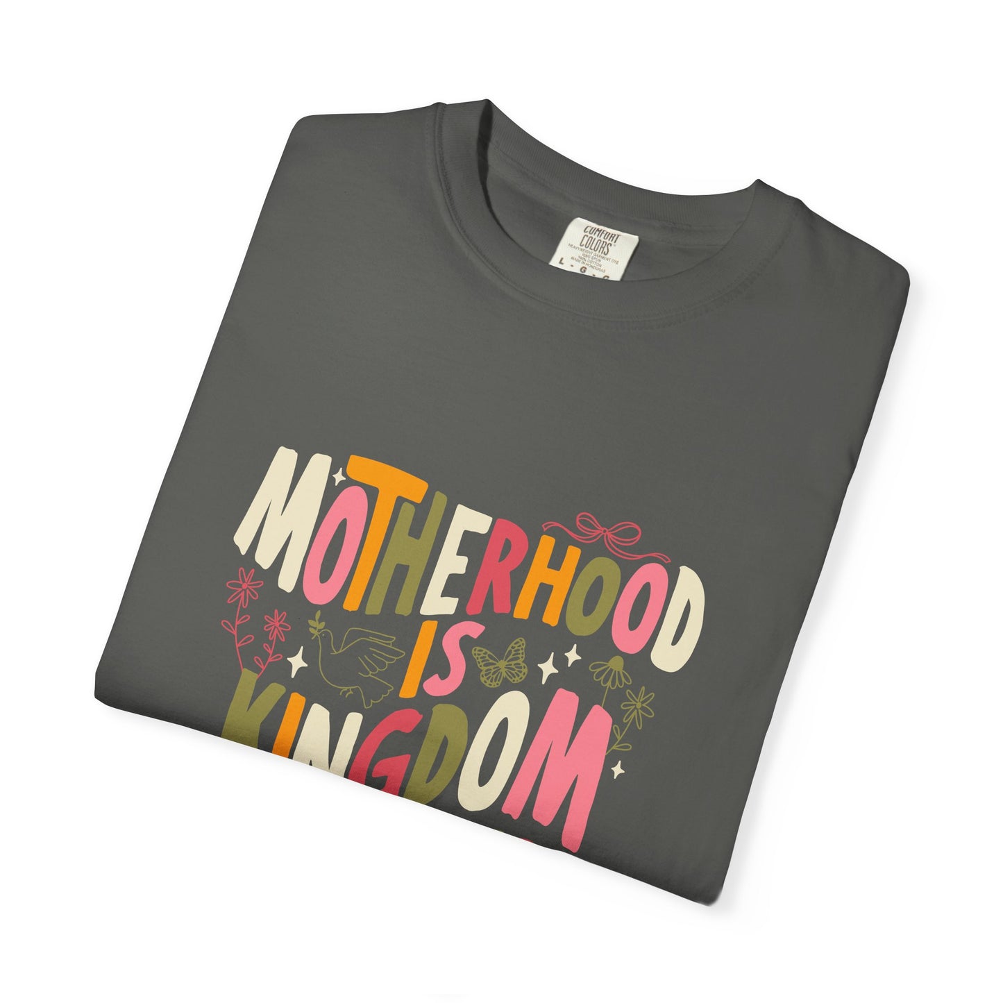 Motherhood Is Kingdom Work Shirt — Proverbs 31 Christian Mom Tee