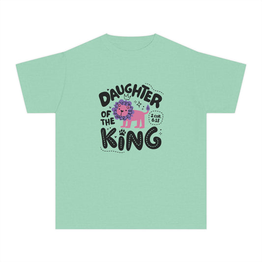 Daughter of the King Kids Tee – Christian Girls Shirt 2 Corinthians 6:18