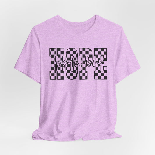 Hope Checkered Tee