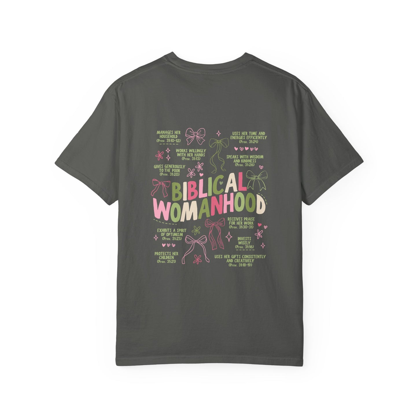 Biblical Womanhood Shirt — Proverbs 31 Christian T-Shirt for Women