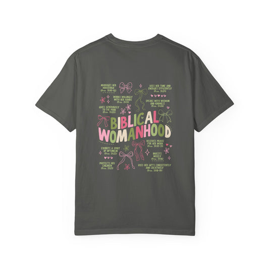 Biblical Womanhood Shirt — Proverbs 31 Christian T-Shirt for Women