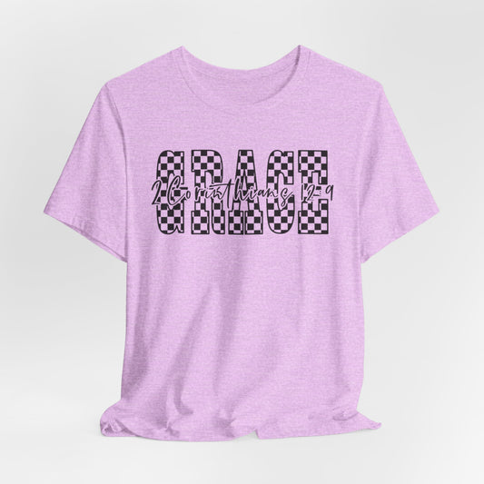 Grace Checkered Tee