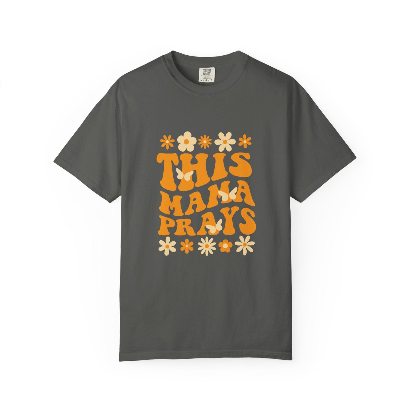 This Mama Prays Shirt — Retro Christian Mom T-Shirt Gift