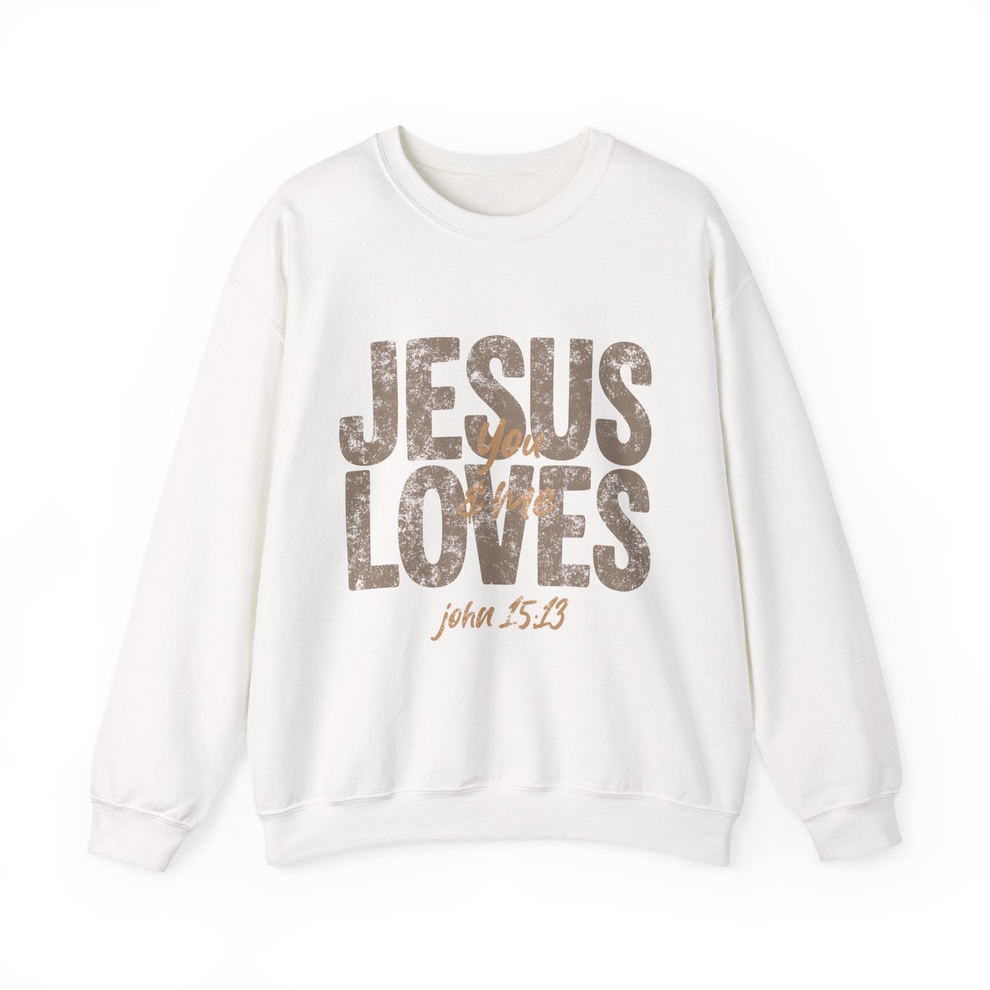 Jesus Loves You Crewneck