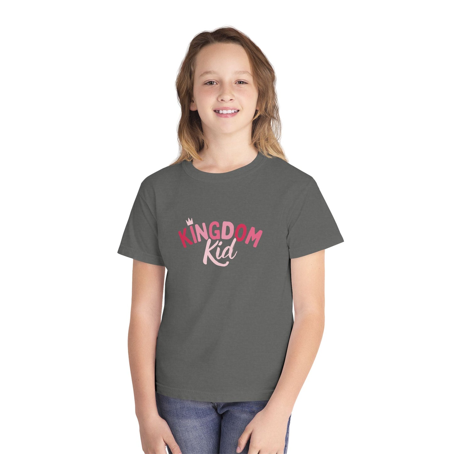 Kingdom Kid Tee – Christian Girls Shirt for Church & Sunday School