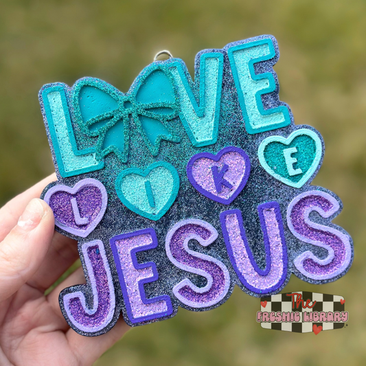 Love Like Jesus Car Freshie